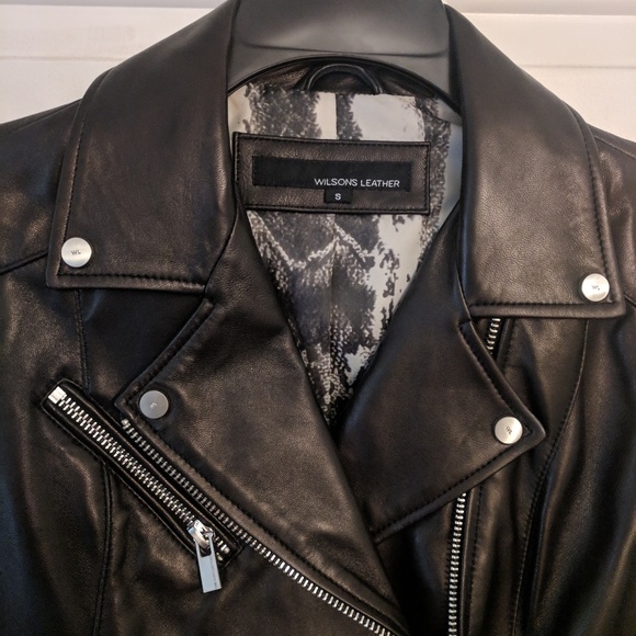 Genuine 100% Leather Super-Cool Moto Jacket - Picture 2 of 11